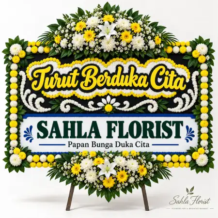 Papan Bunga Duka Berawa