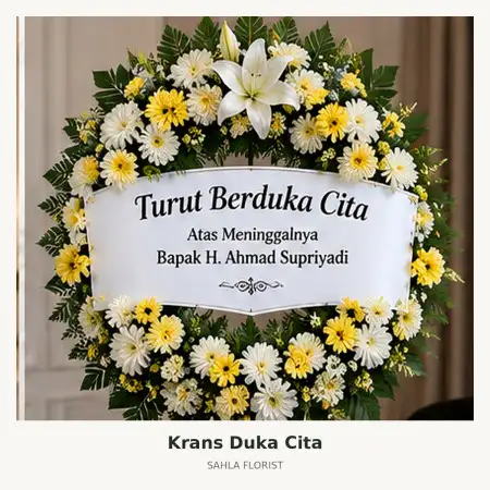 Krans Bunga Duka Berawa